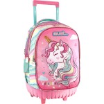 Diakakis imports Unicorn Elementary School Trolley Bag 3 Compartments 000584986 5205698599231