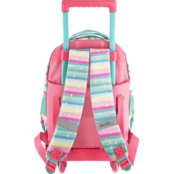 Diakakis imports Unicorn Elementary School Trolley Bag 3 Compartments 000584986 5205698599231