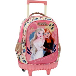 Diakakis imports Disney Frozen 2 Go With Your Heart Elementary School Trolley Bag 3 Compartments 000563465 5205698588068