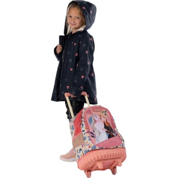Diakakis imports Disney Frozen 2 Go With Your Heart Elementary School Trolley Bag 3 Compartments 000563465 5205698588068