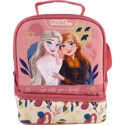 Diakakis imports Τσαντάκι Φαγητού Ισοθερμικό Disney Frozen 2 Go With Your Heart  2 Θήκες 000563467 5205698588105