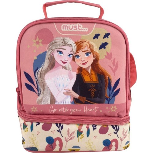 Diakakis imports Τσαντάκι Φαγητού Ισοθερμικό Disney Frozen 2 Go With Your Heart  2 Θήκες 000563467 5205698588105