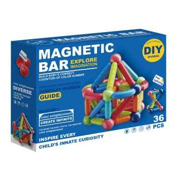 Toys-shop Choice Μαγνήτες Magnetic Clever 36Τμχ JK143925 6990323439257