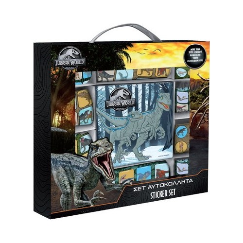 Diakakis imports Αυτοκόλλητα Σετ Jurassic World 1000 Τμχ. 000570934 5205698611872