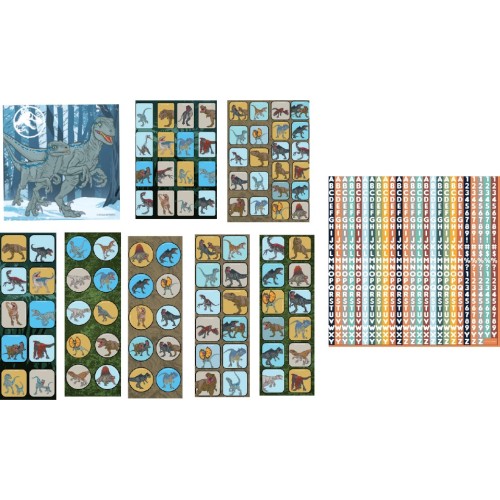 Diakakis imports Stickers Set Jurassic World 1000 Pcs. 000570934 5205698611872