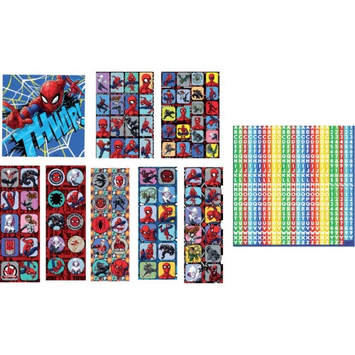 Diakakis imports Stickers Set Spiderman 1000 Pcs. 000508188 5205698611896