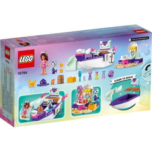 LEGO Gabby Dollhouse Gabby And Mercats Ship Spa 10786 5702017424101