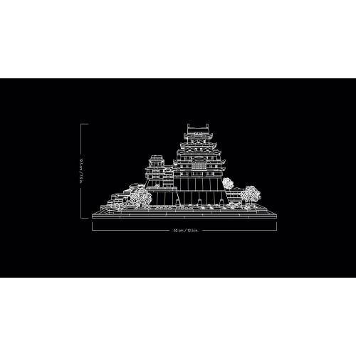 LEGO Architecture Το Κάστρο Χιμέτζι 21060 5702017417721