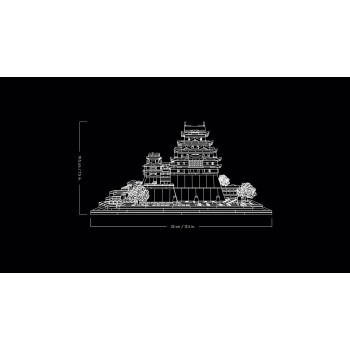 LEGO Architecture Το Κάστρο Χιμέτζι 21060 5702017417721