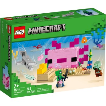 LEGO Minecraft The Axolotl House 21247 5702017415826