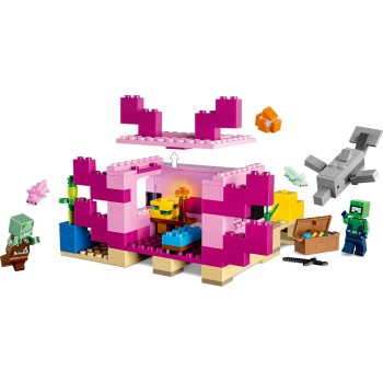 LEGO Minecraft The Axolotl House 21247 5702017415826