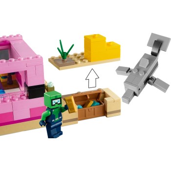 LEGO Minecraft The Axolotl House 21247 5702017415826