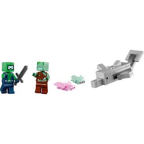 LEGO Minecraft The Axolotl House 21247 5702017415826