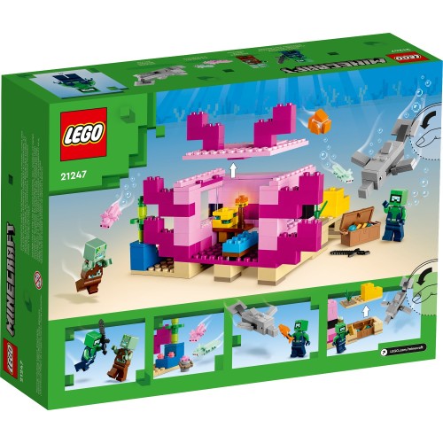 LEGO Minecraft The Axolotl House 21247 5702017415826