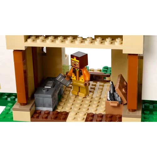 LEGO Minecraft Το Φρούριο Σιδερένιο Γκόλεμ 21250 5702017415857