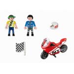Playmobil Αγόρια Με Αγωνιστική Μοτοσυκλέτα 4780 4008789047809