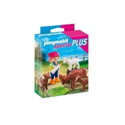 Playmobil Κορίτσι Με Κατσικάκια 4785 4008789047854