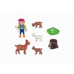 Playmobil Κορίτσι Με Κατσικάκια 4785 4008789047854