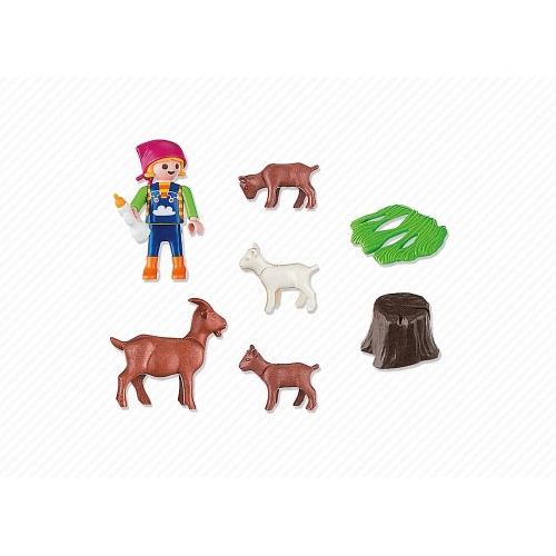 Playmobil Κορίτσι Με Κατσικάκια 4785 4008789047854
