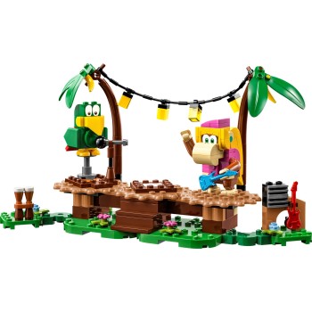 LEGO Super Mario Πίστα Επέκτασης Μουσικός Αυτοσχεδιασμός Της Dixie Kong Στη Ζούγκλα 71421 5702017415734