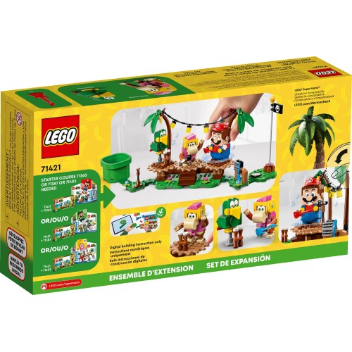LEGO Super Mario Πίστα Επέκτασης Μουσικός Αυτοσχεδιασμός Της Dixie Kong Στη Ζούγκλα 71421 5702017415734