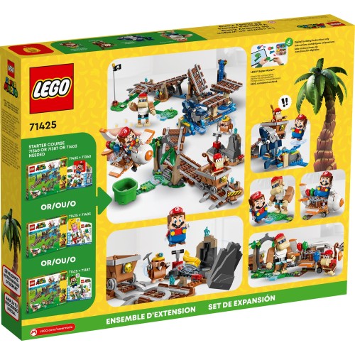 LEGO Super Mario Diddy Kongs Mine Cart Ride Expansion Set 71425 5702017415772