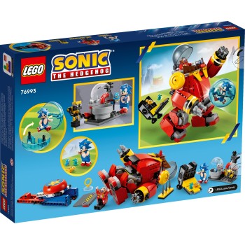 LEGO Sonic Sonic Vs. Dr. Eggmans Death Egg Robot 76993 5702017419510