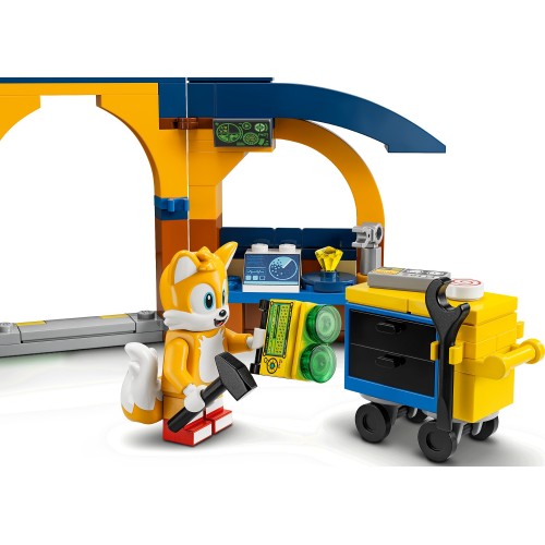 LEGO Sonic Tails Workshop And Tornado Plane 76991 5702017419497