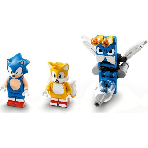 LEGO Sonic Tails Workshop And Tornado Plane 76991 5702017419497
