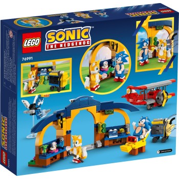 LEGO Sonic Tails Workshop And Tornado Plane 76991 5702017419497