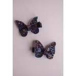 great pretenders 2 Hair Clips With Glitter Butterfly 88059 771877880599