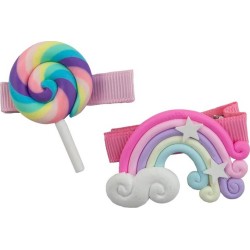 great pretenders Rainbow Hair Clip - Lollipop 88073 771877880735