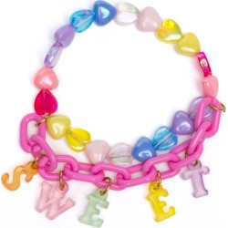 great pretenders Bracelet With Colorful Hearts And Sweetheart Chain 84113 771877841132