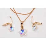 great pretenders Set Necklace And Earrings Holographic Star 90414 771877904141