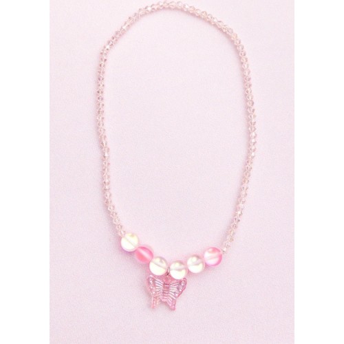 great pretenders Necklack Pink Butterfly 90420 771877904202