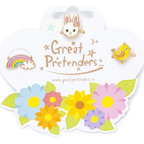 great pretenders Set Spring Rings - Bunny Set 3Pcs, 84519 771877845192
