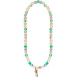 great pretenders Pink Kids Necklack - Turquoise With Gold Star 90410 771877904103