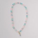 great pretenders Pink Kids Necklack - Turquoise With Gold Star 90410 771877904103
