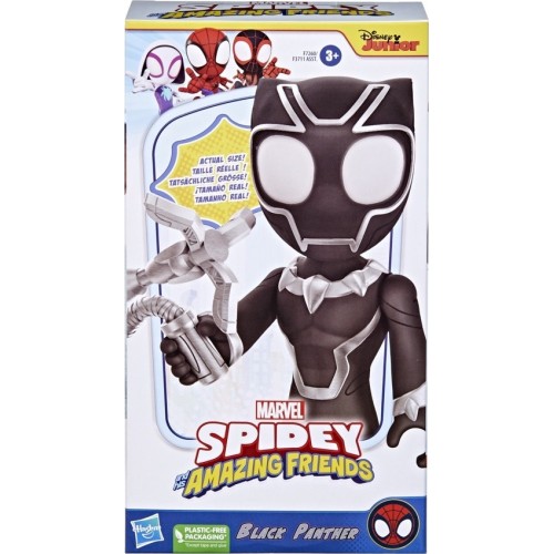 Hasbro Marvel Spidey And His Amazing Friends Supersized Black Panther 22.5-Cm Φιγούρα Δράσης F3711 / F7260 5010994196264