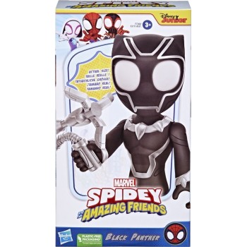 Hasbro Marvel Spidey And His Amazing Friends Supersized Black Panther 22.5-Cm Action Figure F3711 / F7260 5010994196264