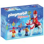 Playmobil Ο Άη Βασίλης Με Τα Παιδάκια 5593 4008789055934