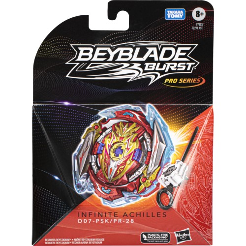 Hasbro Beyblade Burst Pro Series Infinite Achilles Spinning Top Starter Pack, Battling Game Toy F2291 / F7803 5010996121974
