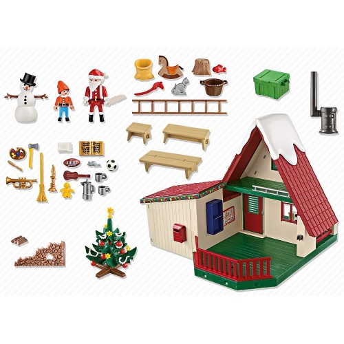 Playmobil Η Καλύβα Του Άη Βασίλη 5976 4008789059765
