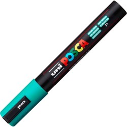 Uni-ball Mitsubishi Pencil Posca Medium Bullet Tip Marker - Emerald Green PC-5M-ΣΜΑΡΑΓΔΙ 4902778036860