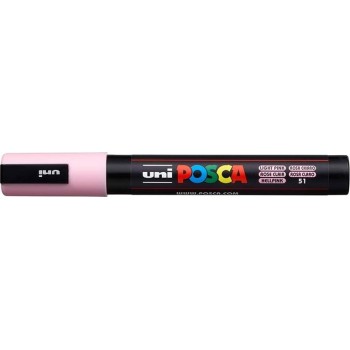 Uni-ball Mitsubishi Pencil Μαρκαδόρος Posca 2.5Mm Medium Pc-5M - Light Pink Ροζ PC-5M-L.PINK 4902778036891