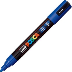 Uni-ball Mitsubishi Pencil Μαρκαδόρος Posca 2.5Mm Medium PC-5M - Μπλε PC-5M-BLUE 4902778916124