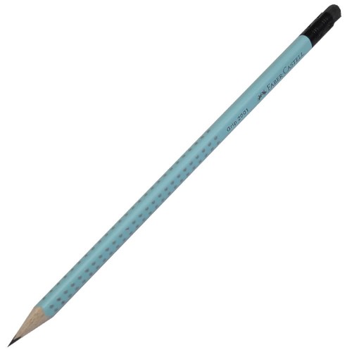 Faber-Castell Τριγωνικό Μολύβι Με Γόμα Grip 2001 Grip Μέντα 100-129-424 5201612156801