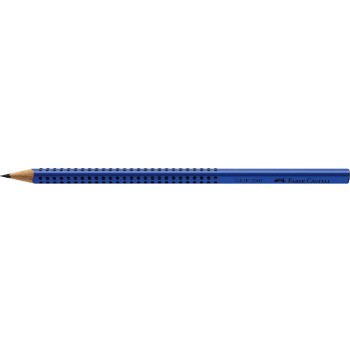 Faber-Castell Set Of 3 Grip Pencils With Eraser And Sharpener Blue 580023 4005405800237