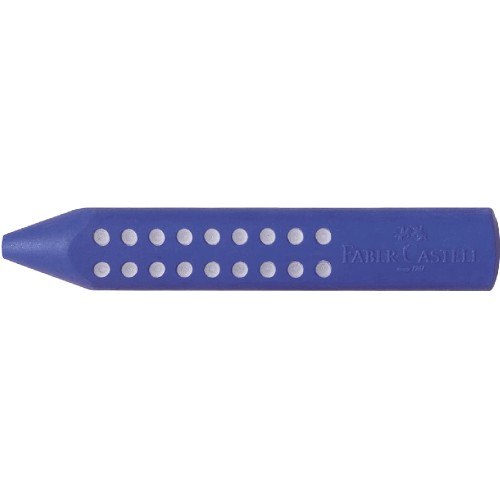 Faber-Castell Set Of 3 Grip Pencils With Eraser And Sharpener Blue 580023 4005405800237