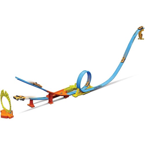 Maisto Fresh Metal 100 Loop And Launch Stunt Set 12552 090159125525